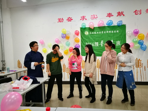 联欢会现场